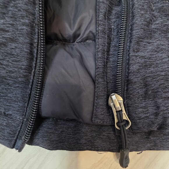 HeatKeep Jacket Womens HeatherGrey Down Puffer Packable Lightweight Jkt Size L/G - Picture 4 of 15